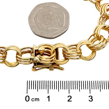 9ct Gold 20.5g 8 inch Bracelet